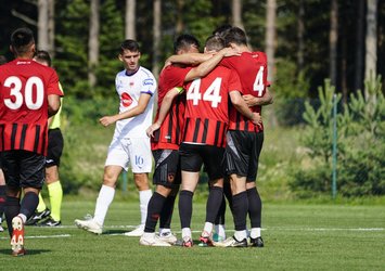 Gaziantep FK hazırlık maçında kazandı
