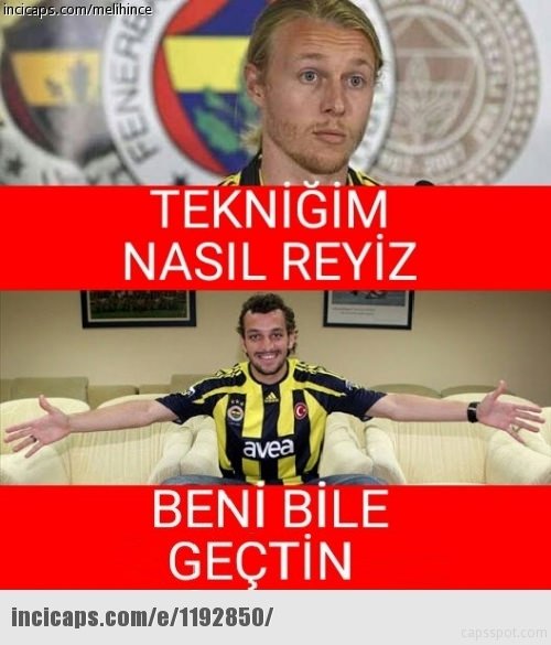 İşte derbi caps’leri