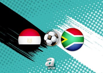 Mısır-Güney Afrika maçı detayları!
