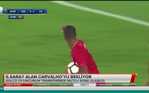 Alan Carvalho Aslan oluyor