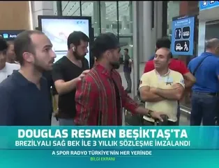 Beşiktaş Douglas'ı açıkladı