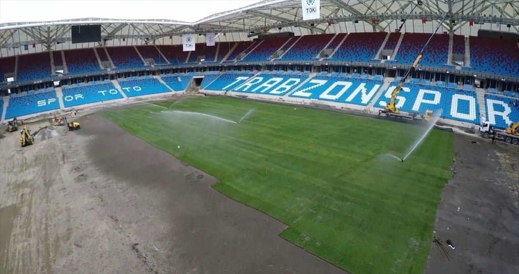 Trabzonspor’un yeni evi Akyazı Stadı tamamlanıyor