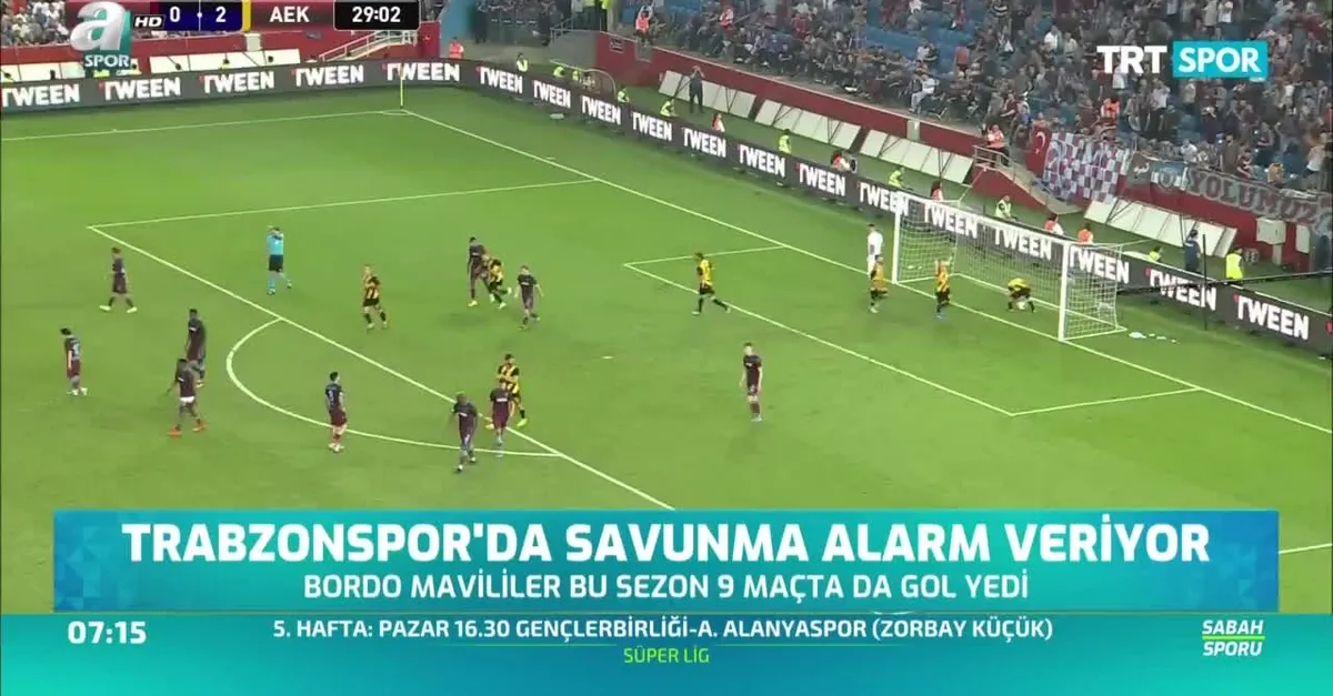 Trabzonspor'da savunma alarm veriyor
