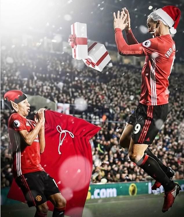 Ibrahimovic’in gol sevinci sosyal medyada olay oldu