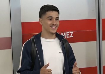 Trabzonspor'un yeni transferi Bouchouari şehre geldi
