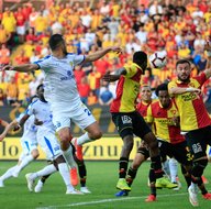 Göztepe - Ankaragücü maçından kareler
