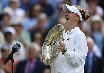 Wimbledon kadınlarda şampiyon belli oldu!