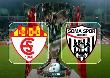 Edirnespor-Somaspor maçı saat kaçta?