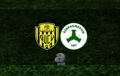 Ankaragücü - Giresunspor maçı ne zaman, saat kaçta ve hangi kanalda? | Spor Toto Süper Lig