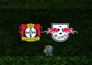 Bayer Leverkusen - RB Leipzig maçı saat kaçta?
