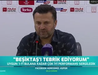 Bülent Uygun: Beşiktaş'ı tebrik ediyorum