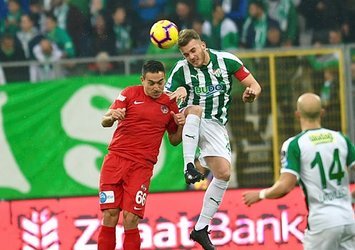 Bursaspor'u bekleyen tehlike