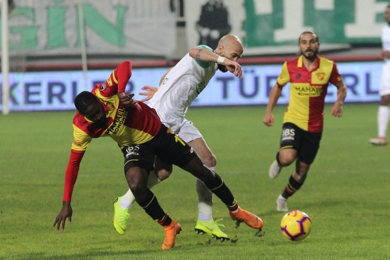 Göztepe - Bursaspor maçından kareler...