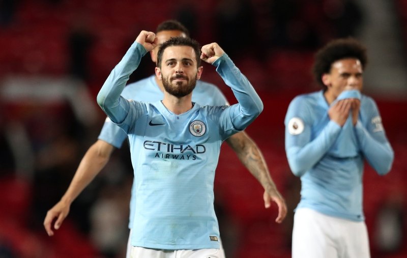 Manchester United - Manchester City maçından kareler...