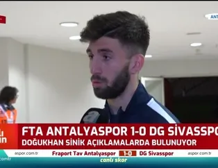 Doğukan Sinik'ten Tamer Tuna sözleri