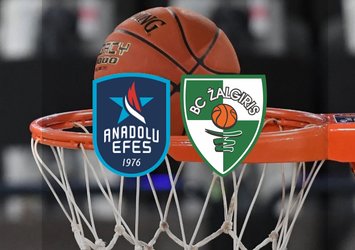 Anadolu Efes - Zalgiris | CANLI