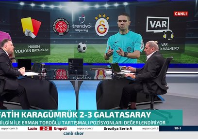 Erman Toroğlu yorumladı! Galatasaray'ın yediği 2. gol öncesi faul var mı?