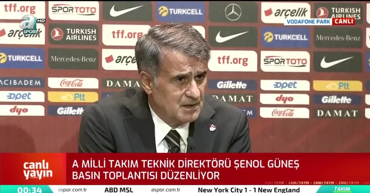 Şenol Güneş: 1-0 onlar için iyi skor