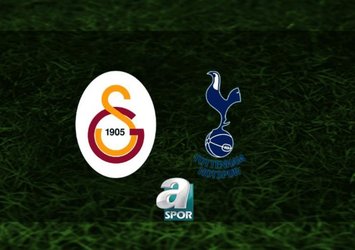 G.Saray-Tottenham | İlk 11'ler belli oldu!