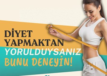Diyetten yorulduysanız bir de bunu deneyin👉