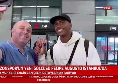 Trabzonspor'un yeni golcüsü İstanbul'da!