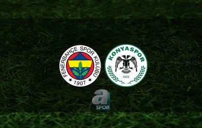Fenerbahçe Konyaspor maçı CANLI | Fenerbahçe - Konyaspor maçı hangi kanalda ve saat kaçta?