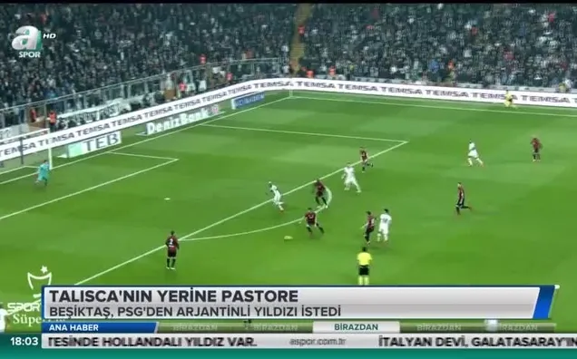 Talisca yerine o geliyor...