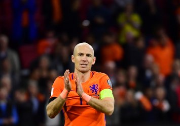 Arjen Robben milli takımı bıraktı