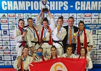 G.Saray Kadın Judo Takımı Paris'te şampiyon!
