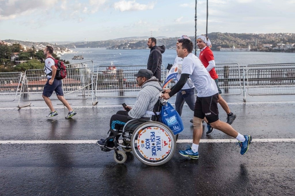 Vodafone 38. İstanbul Maratonu’ndan kareler