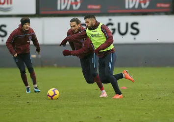 Trabzonspor'da Fenerbahçe maçı hazırlıkları