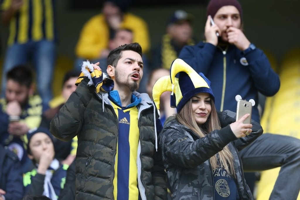 Fenerbahçe - Kasımpaşa maçından kareler