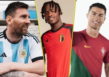 2022 Dünya Kupası formaları belli oldu!