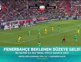 Fenerbahçe beklenen düzeye geldi