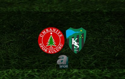 Ümraniyespor - Kocaelispor maçı ne zaman, saat kaçta ve hangi kanalda? | Trendyol 1. Lig