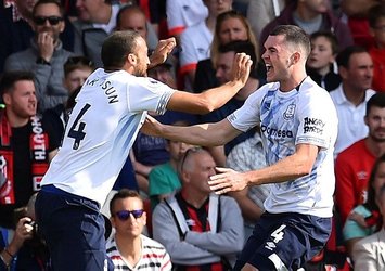 Cenk Tosun'lu Everton galibiyeti koruyamadı