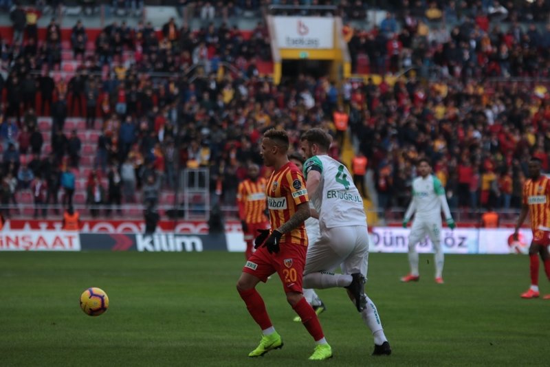 Kayserispor - Bursaspor Maçtan kareler