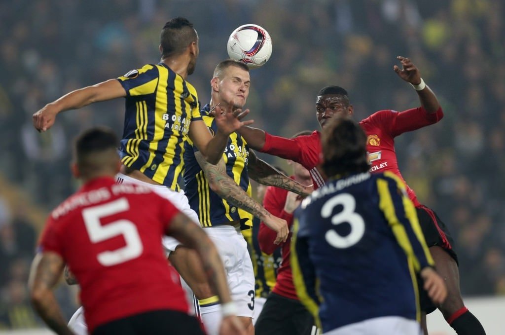 Fenerbahçe - Manchester United maçından kareler