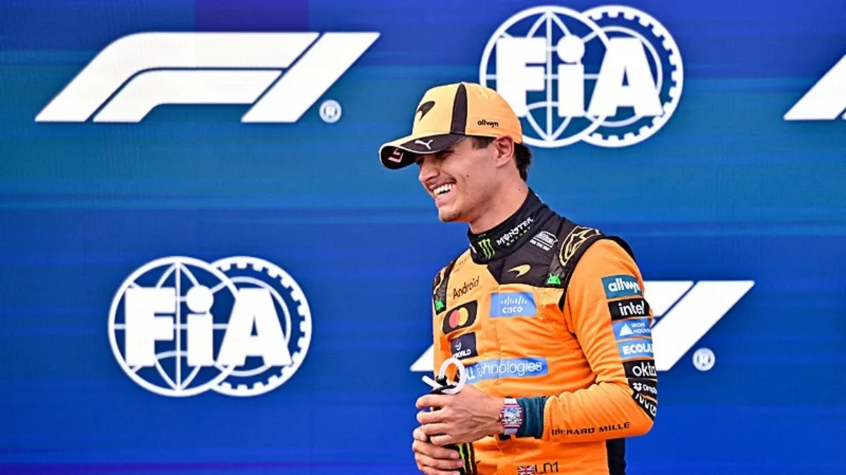 Formula 1 Macaristan Grand Prix'sinde pole pozisyonu Lando Norris'in oldu