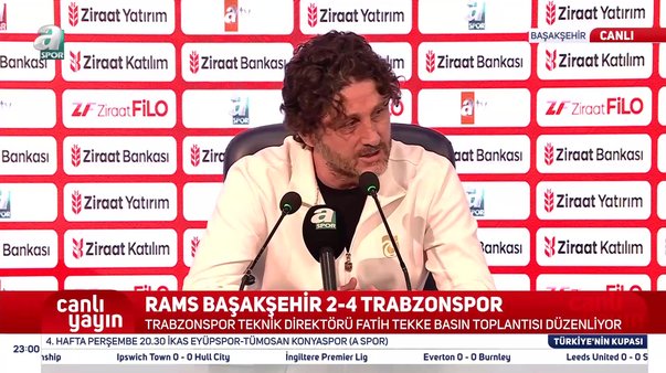 Fatih Tekke basın toplantısında açıklamalarda bulundu!