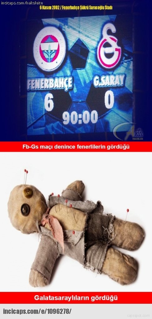 Derbi öncesi için yapılan 20 caps: 20 Kasım