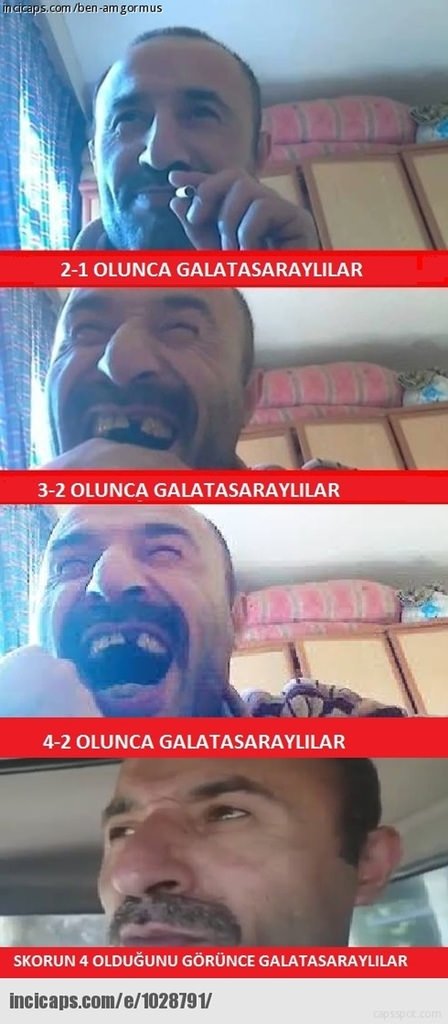 Galatasaray - Eskişehirspor maçı ’caps’leri