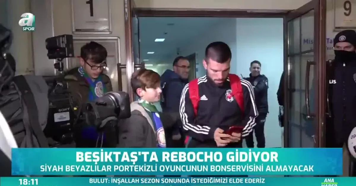 Beşiktaş'ta Pedro Rebocho ile yollar ayrılıyor