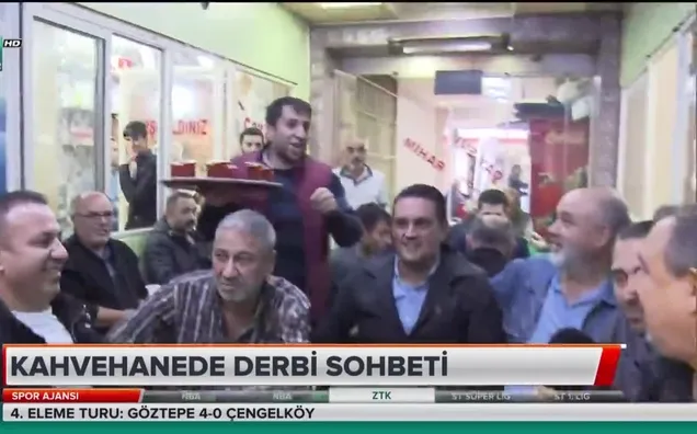 Kahvehanede derbi sohbeti