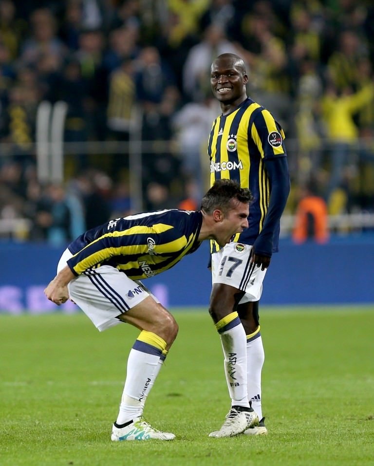 Fenerbahçe-Galatasaray karşılaşmasından kareler