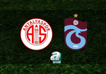 Antalyaspor-Trabzonspor maçı detayları