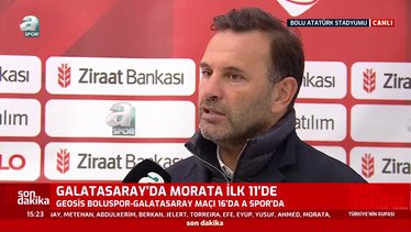 GALATASARAY HABERİ - Okan Buruk'tan sakatlık sözleri