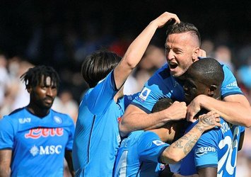 Napoli sahasında çok farklı!