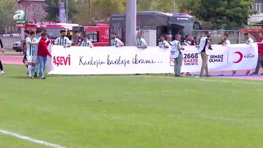 Kars 36 Spor'dan Filistin'e destek!