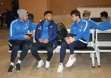 Trabzonspor kafilesi İstanbul'a gitti
